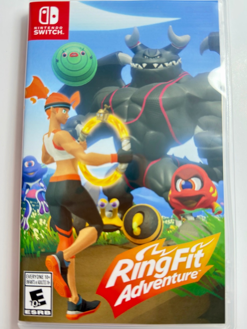 Nintendo Ring Fit Adventure – Blue, Black, Orange, Green Cover